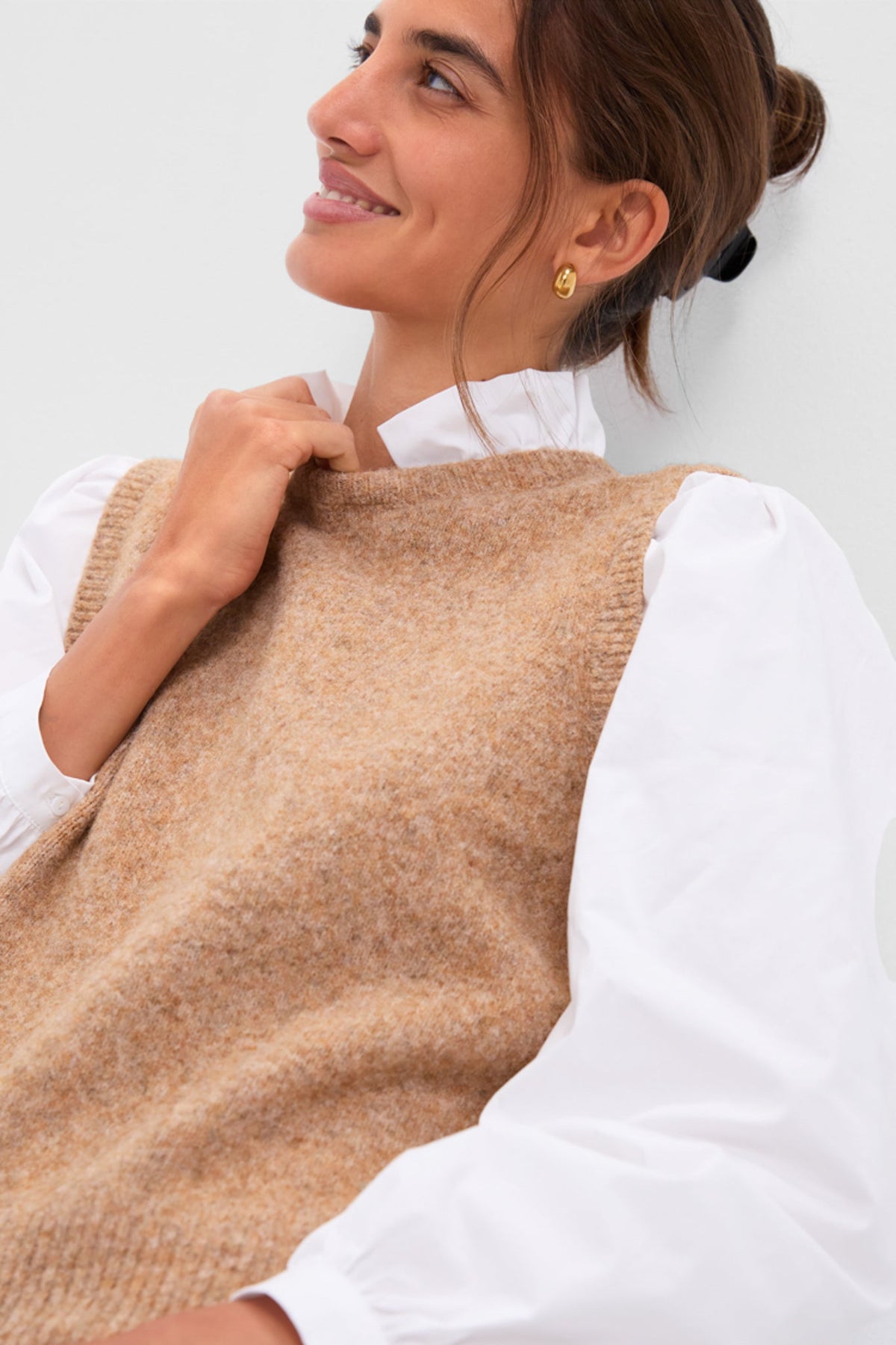 Desert Melange Ella Sweater Blouse