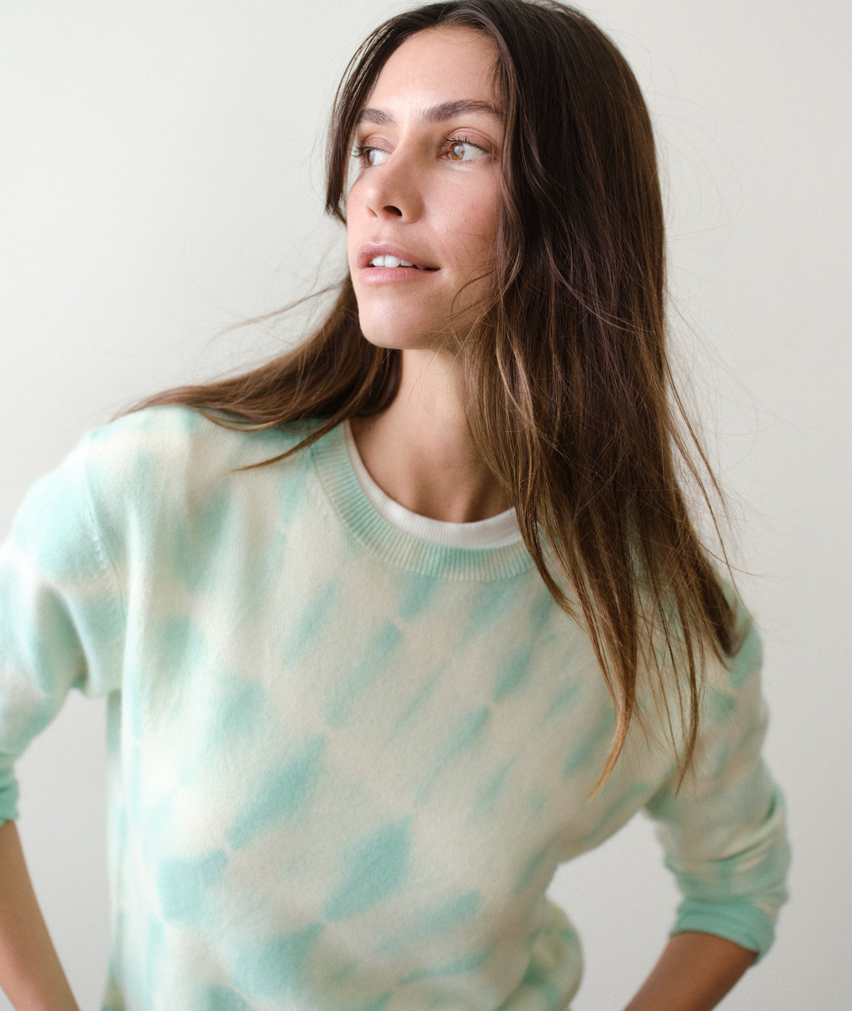 Harper Cashmere Tie Dye Sweater