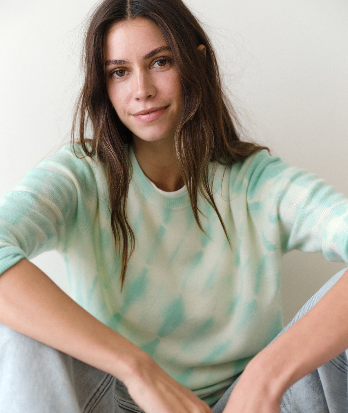 Harper Cashmere Tie Dye Sweater