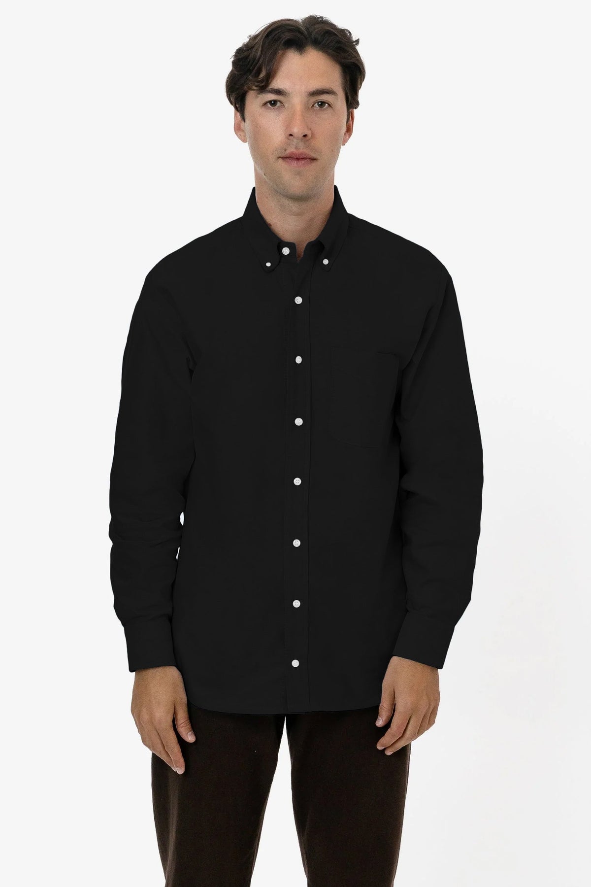 RCP402 - Classic Long Sleeve Oxford Button Down Shirt
