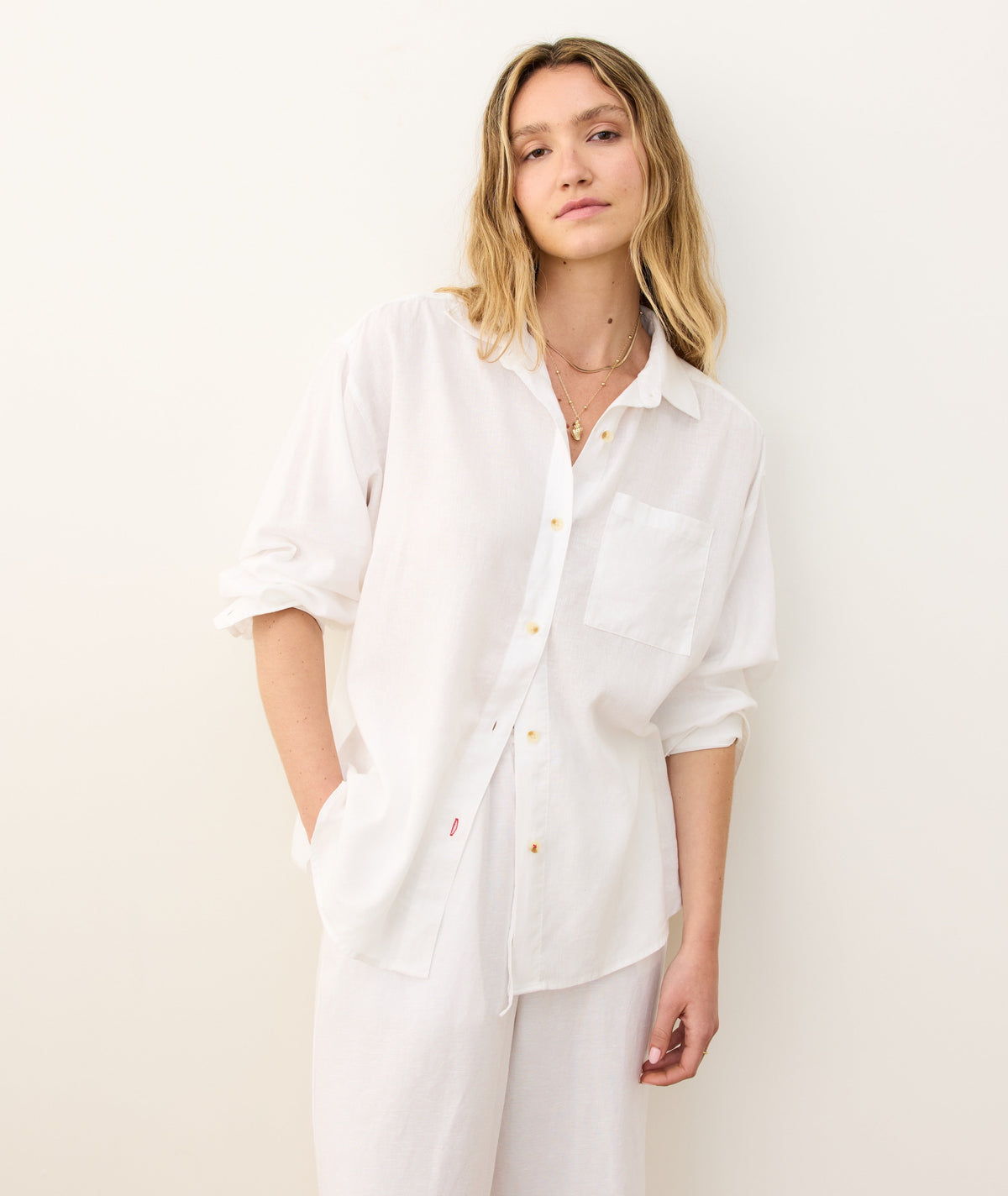 Gracey Oversized Linen Shirt
