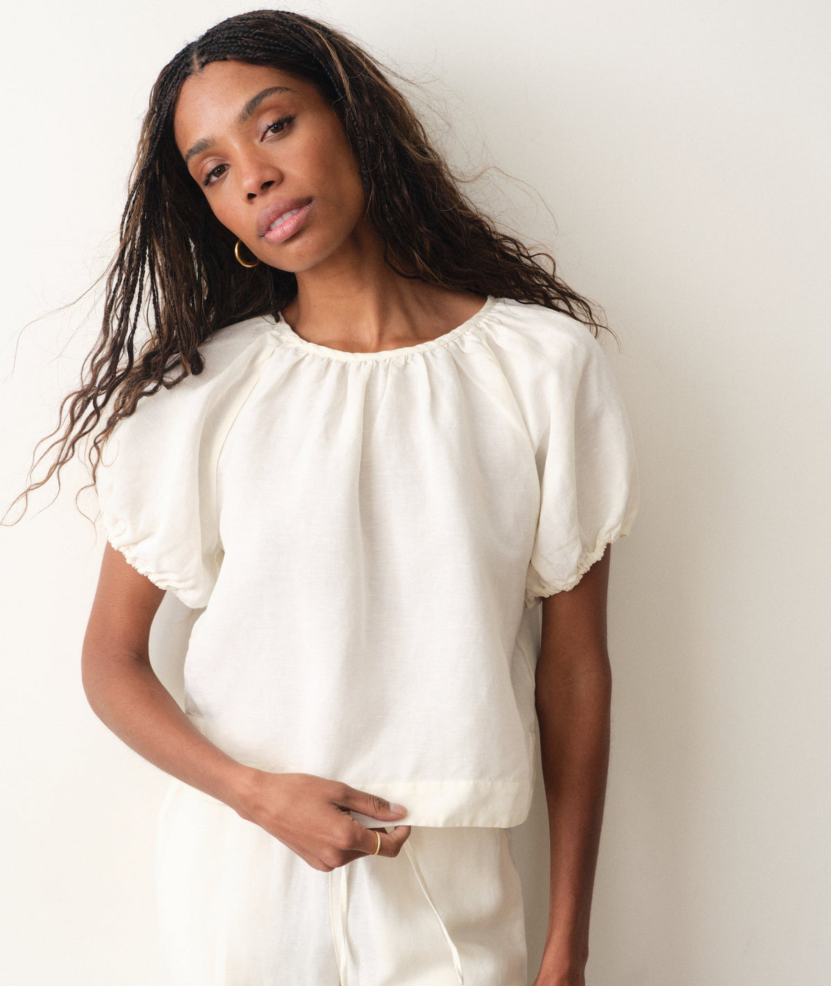 Rosa Linen Top