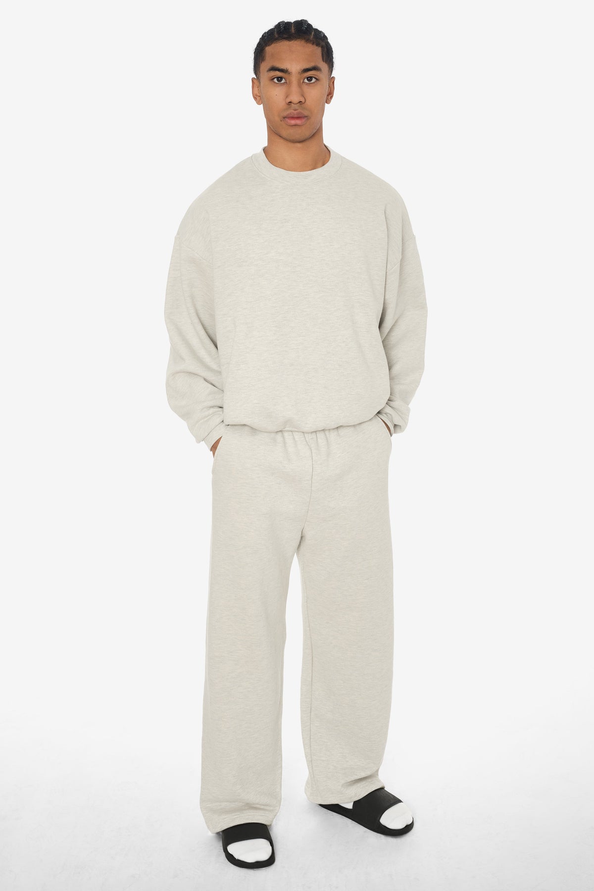 SF1047 - 12oz. Scour Fleece Wide Crewneck