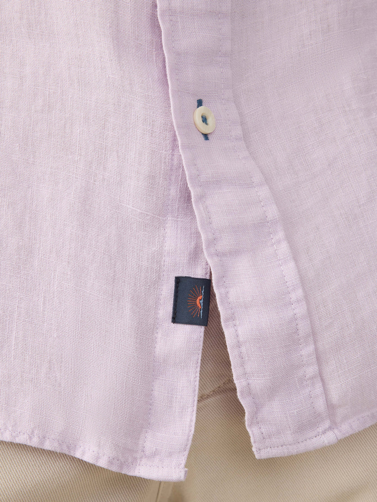 Laguna Linen Shirt - Wisteria