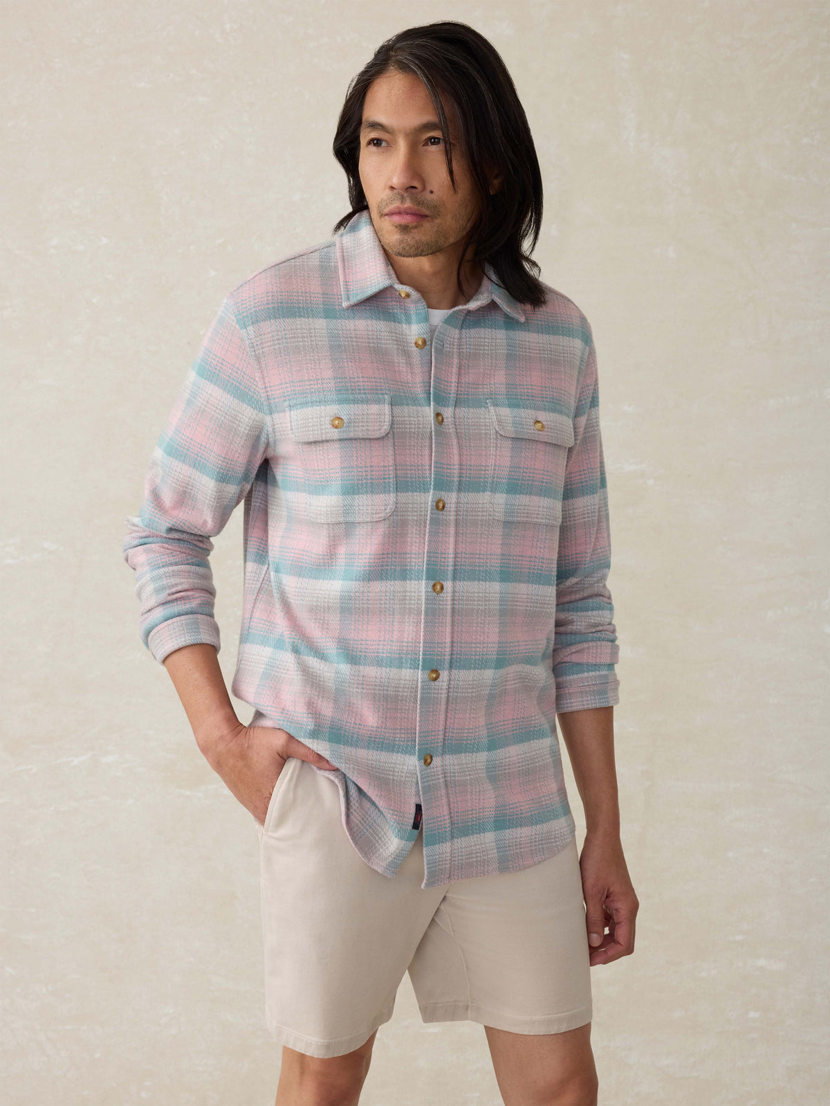 Legend Sweater Shirt - Sedona Sage Plaid