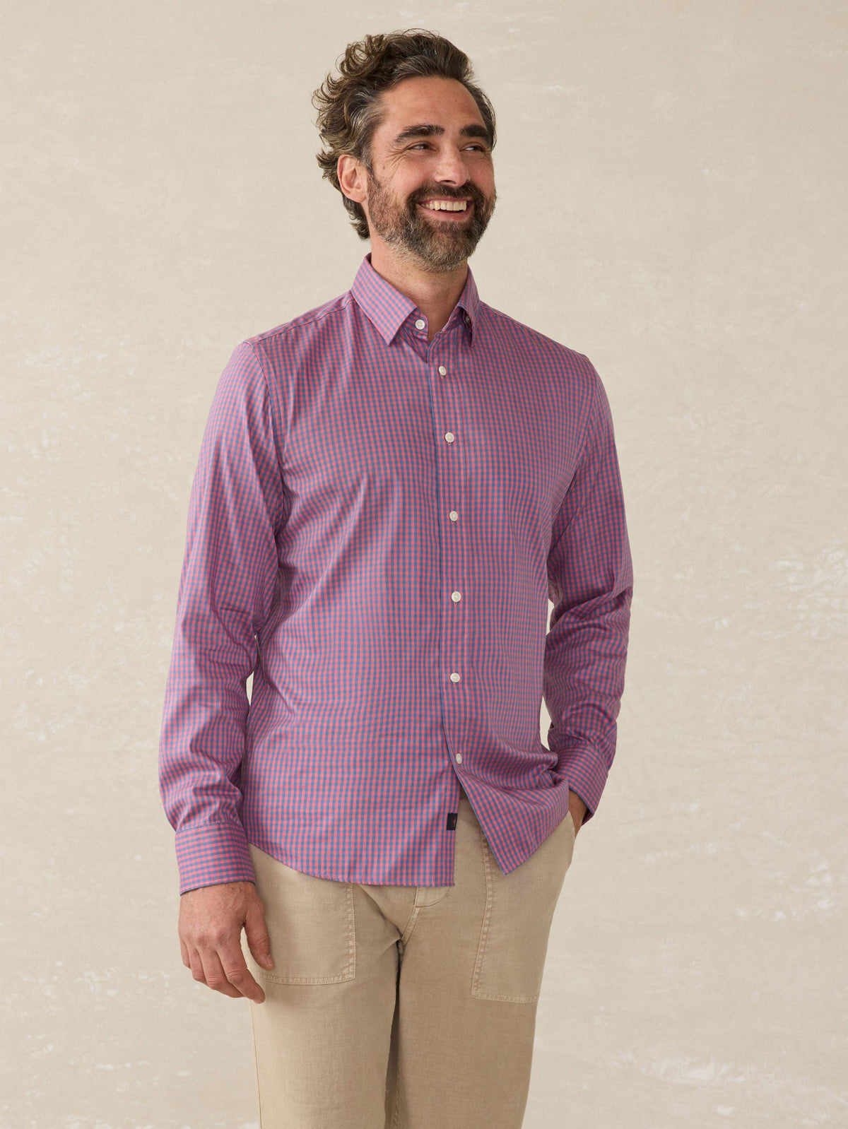 The Movement Shirt - Blue Rose Gingham