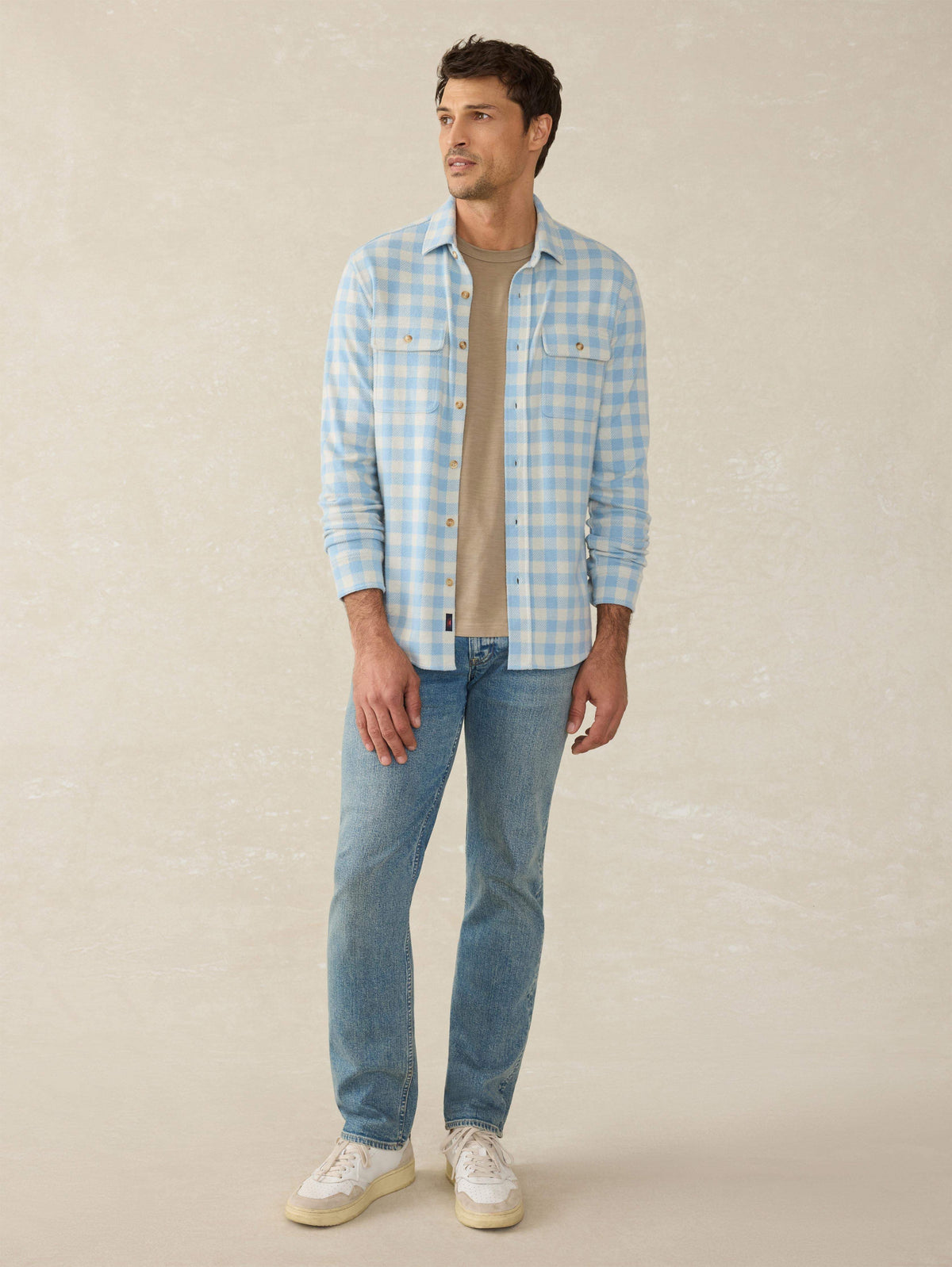 Legend Sweater Shirt - Valley Creek Gingham