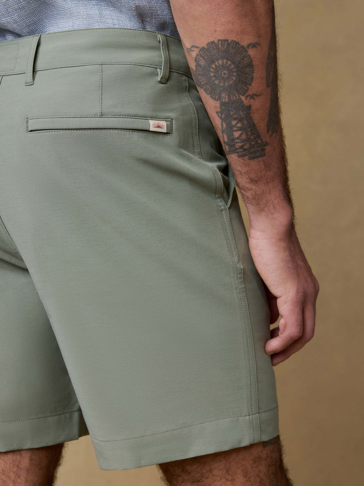 All Day Short (7") - Trail Olive