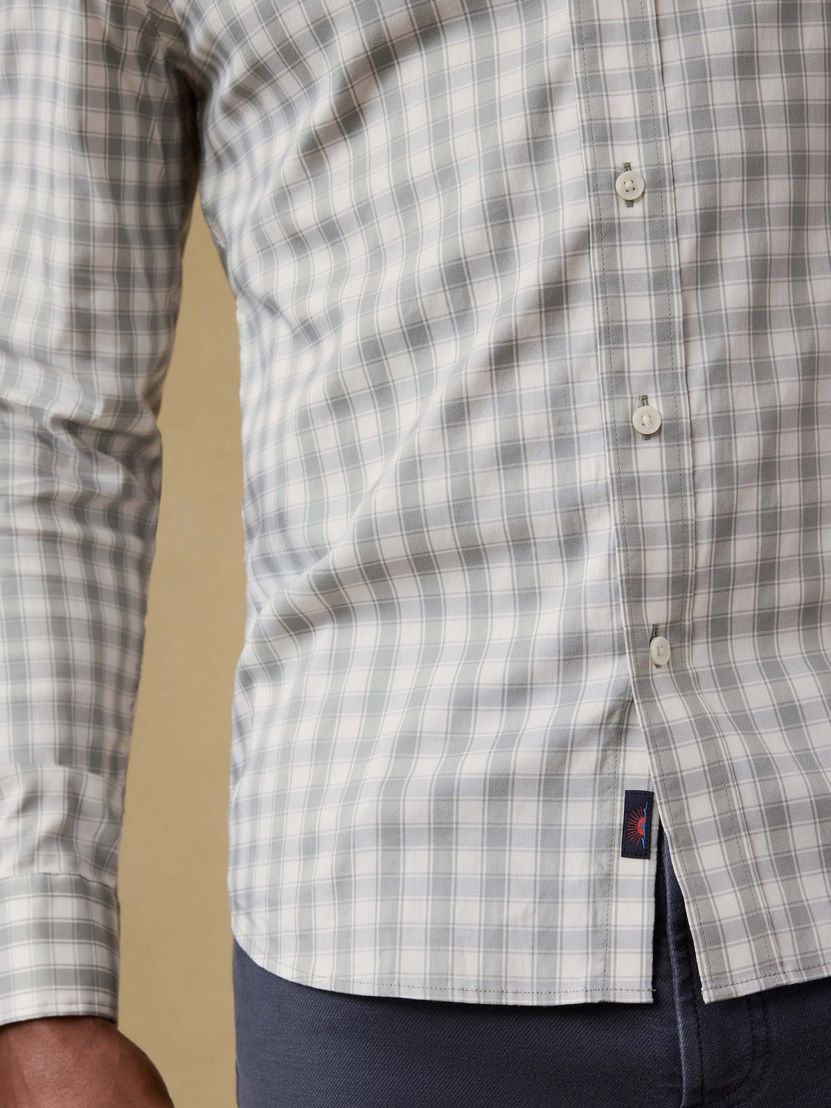 The Movement Shirt - Arctic Sage Check