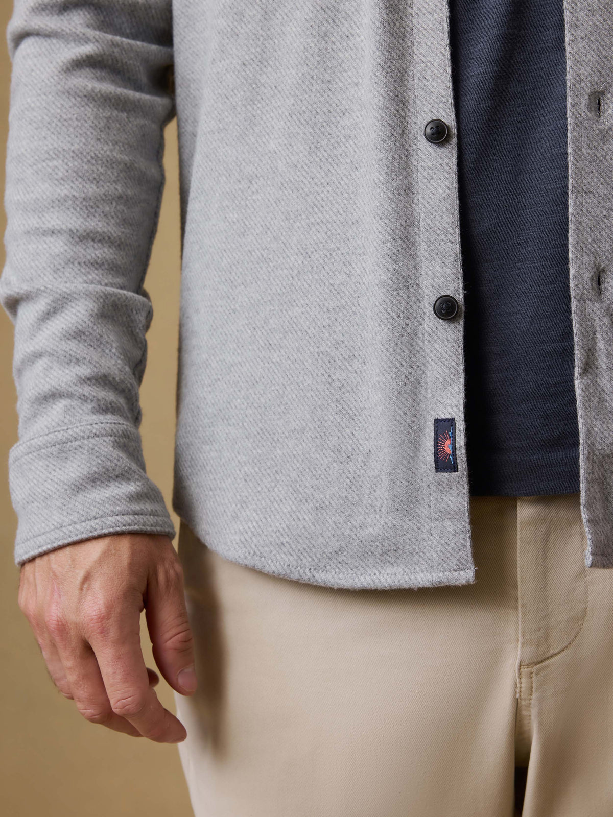 Legend Sweater Shirt - Fossil Grey Twill