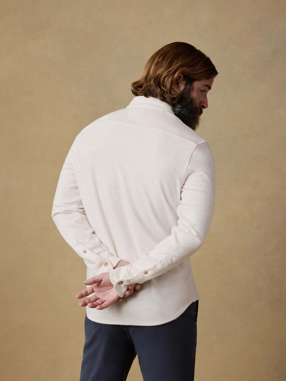 Legend Sweater Shirt (single Pocket) - Off White