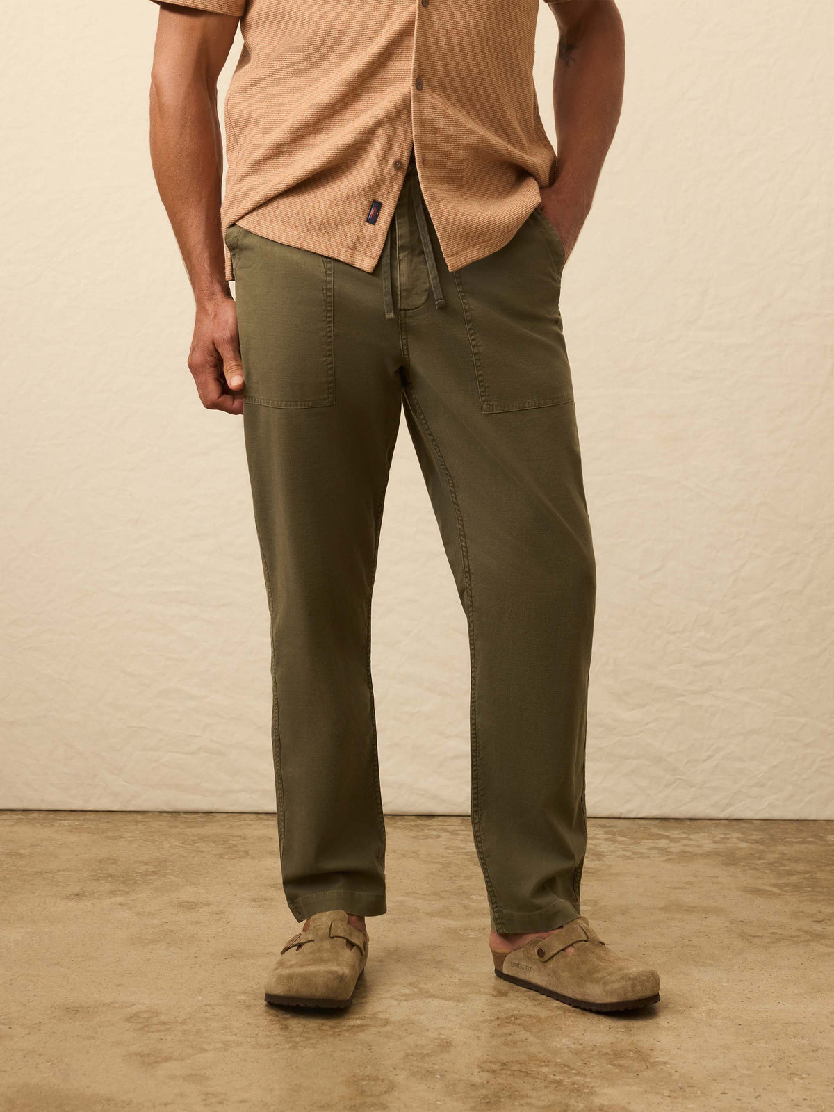 Dune Utility Pant - Light Pine