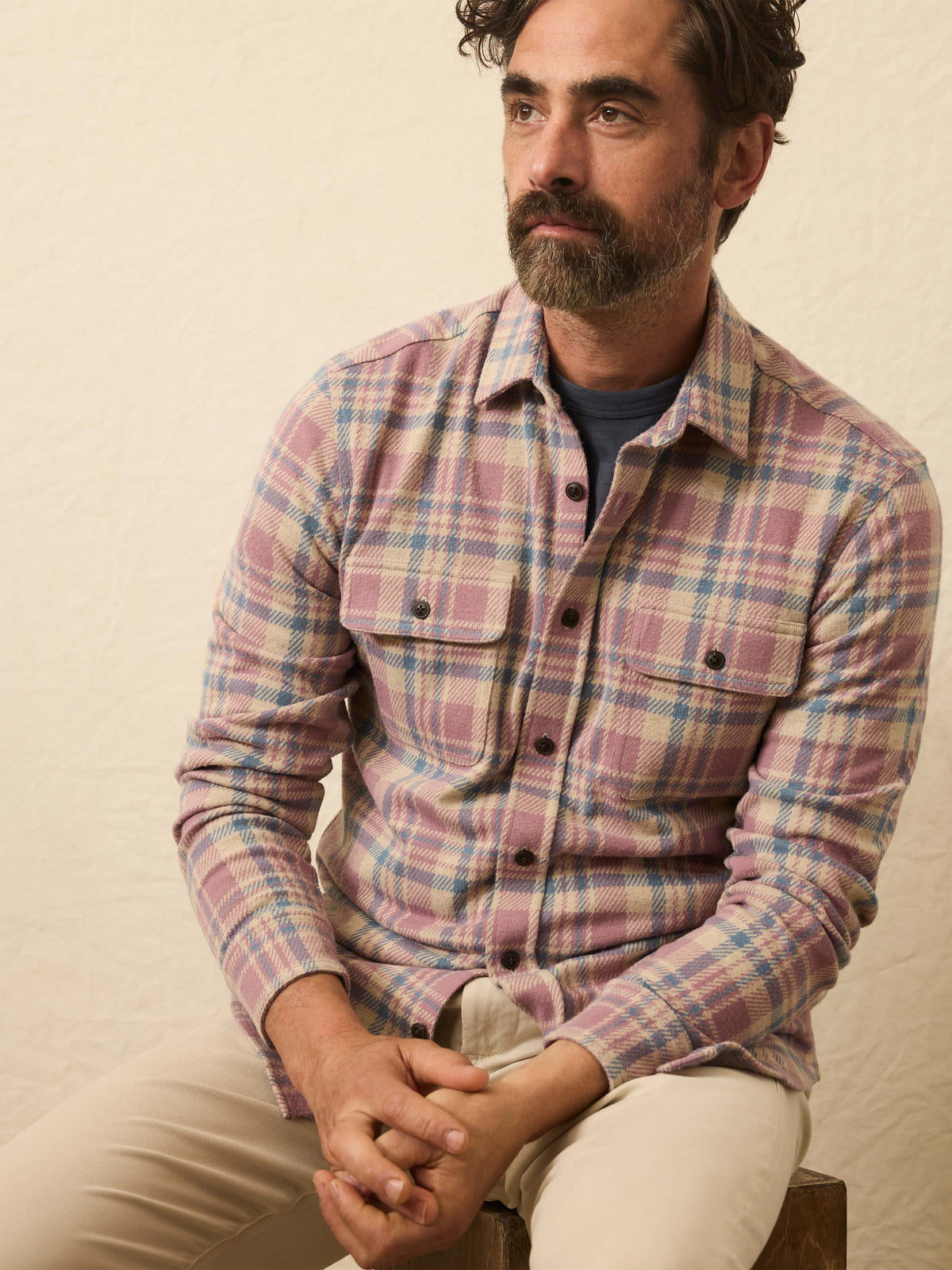 Legend Sweater Shirt - Cedar Shore Plaid