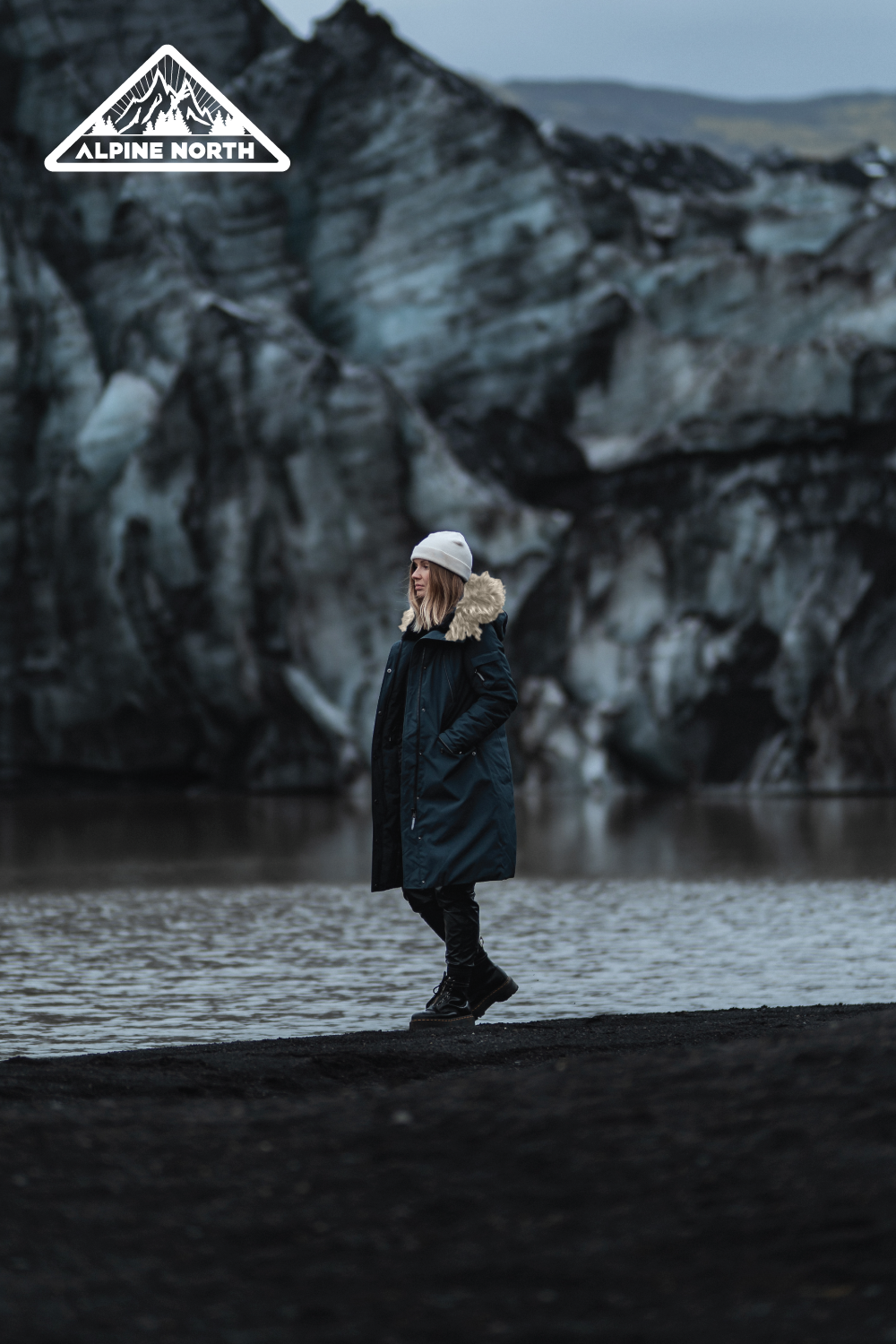 LAURENTIAN | WOMEN'S VEGAN DOWN (RECYCLED) LONG PARKA, GRAPE