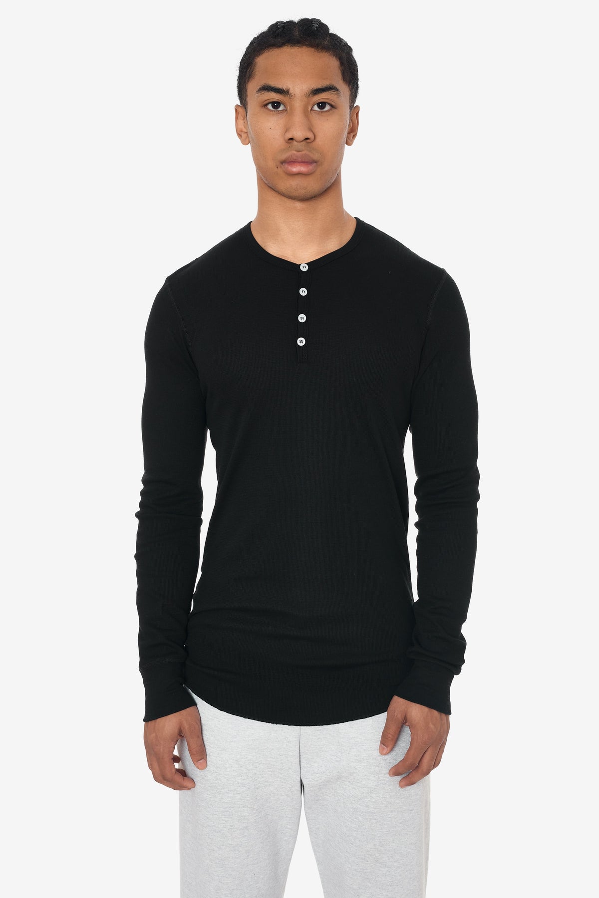 TX458GD - Long Sleeve Heavy Thermal Heritage Henley