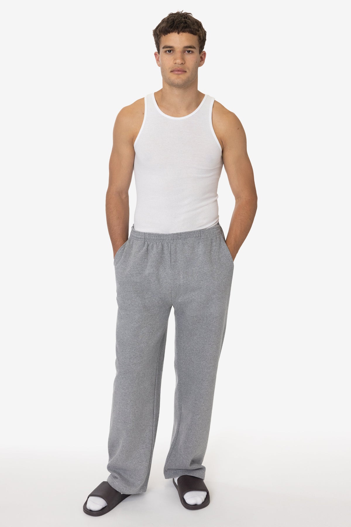 TRF05 - 12 oz. Tri-Blend Gabardine Fleece Sweatpant