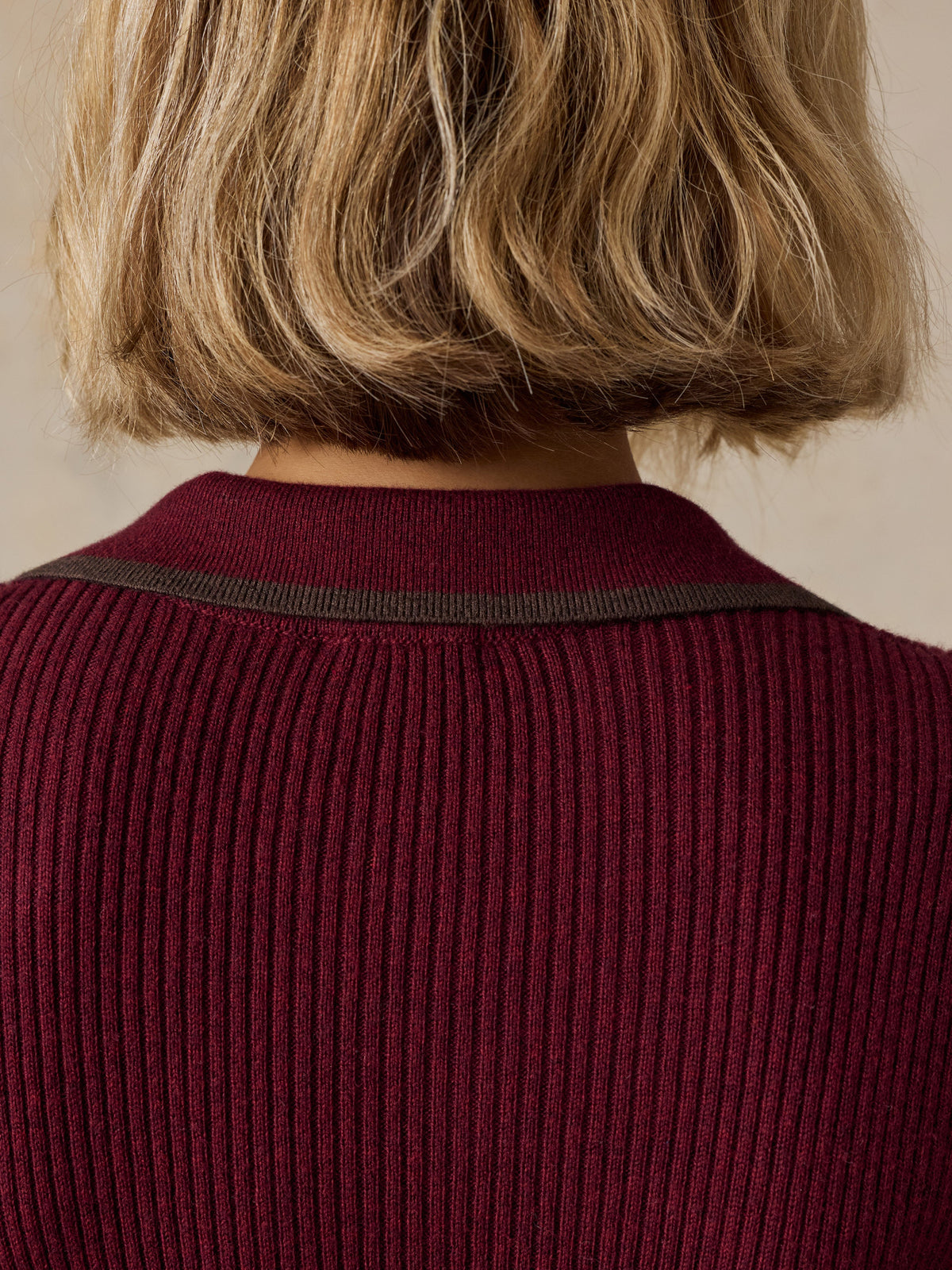 Throwback Sweater Dress - Merlot
