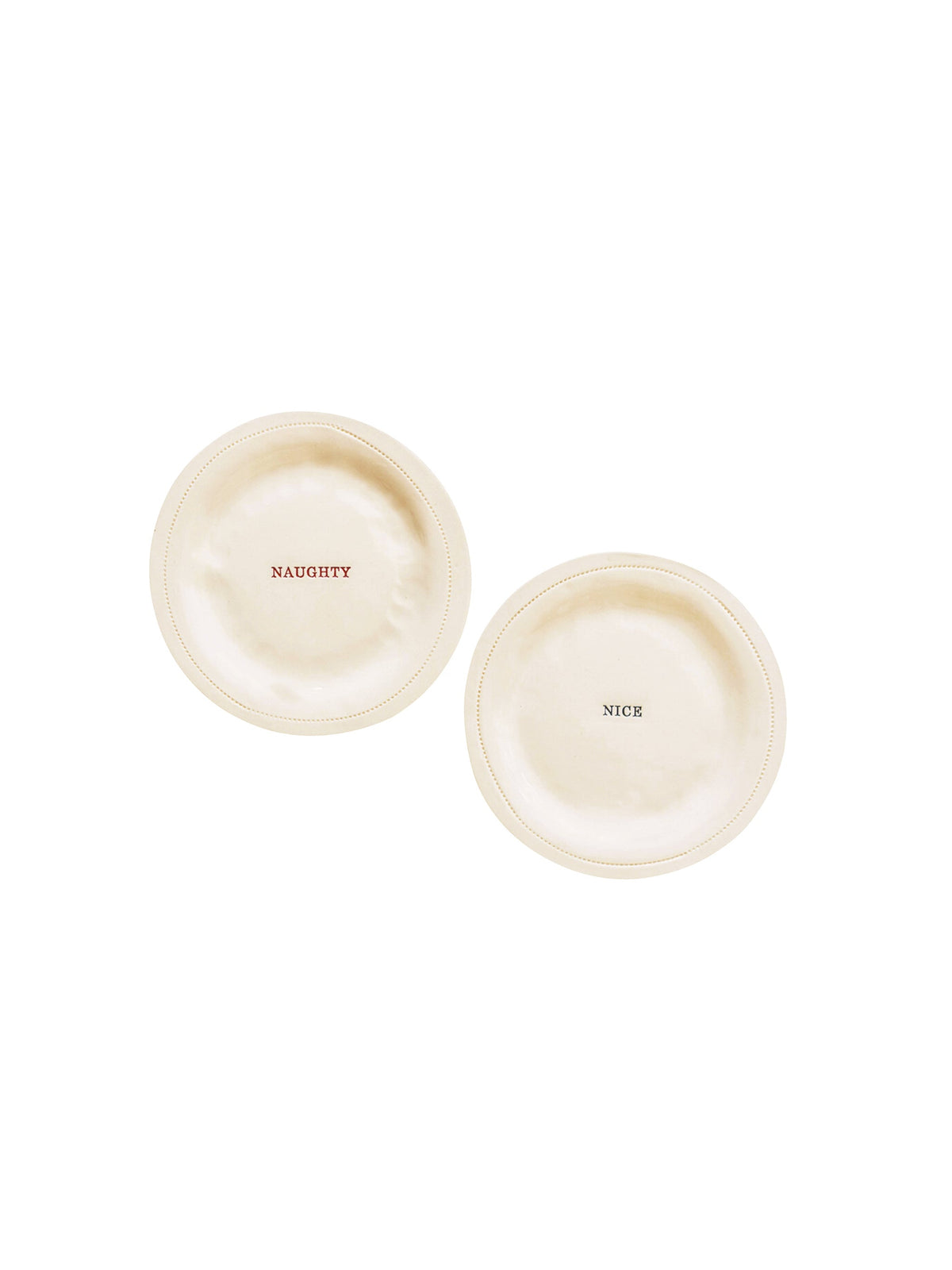 Naughty & Nice CanapŽ Plates
