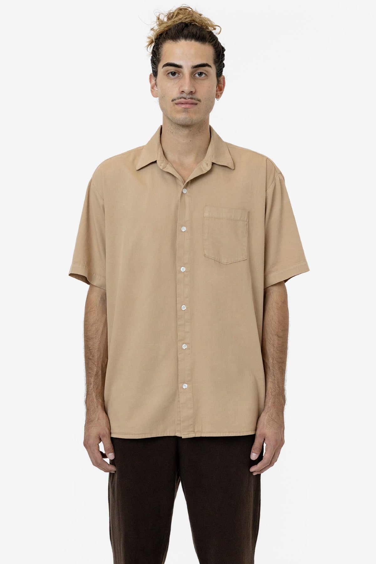 RCT419GD - Cotton Twill Casual Button Up Shirt