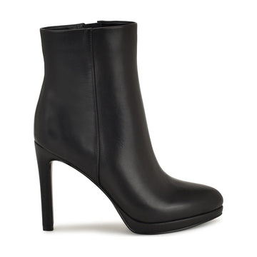 Quanette Platform Leather Booties
