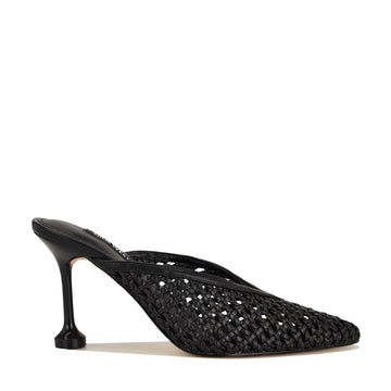 Grasso Woven Mule Pumps