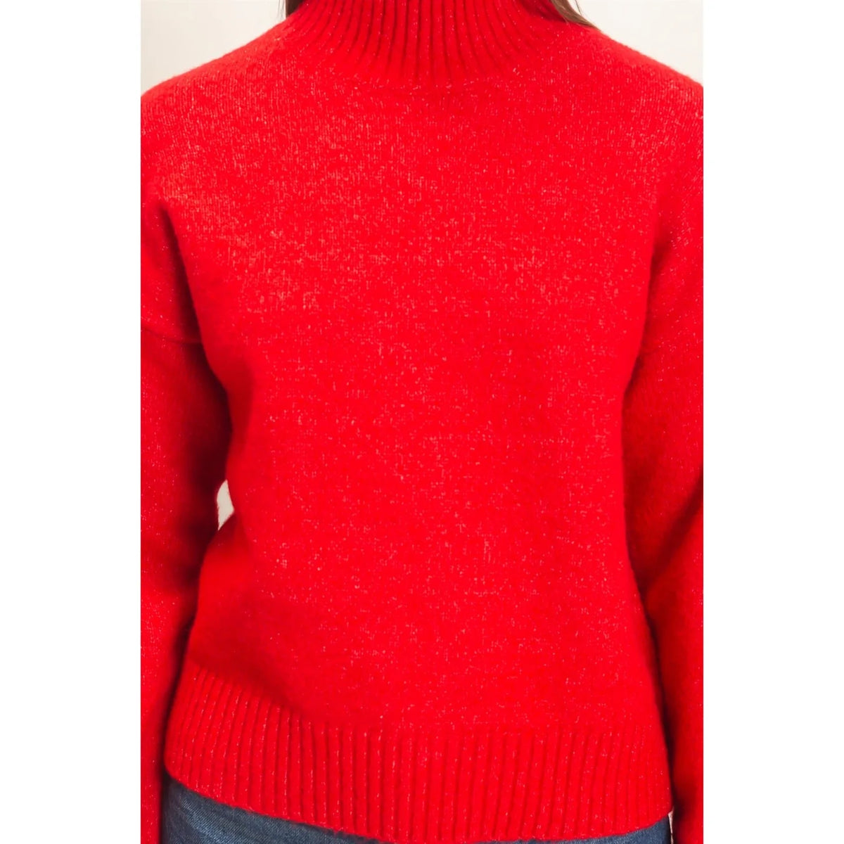 HIGH NECK SWEATER