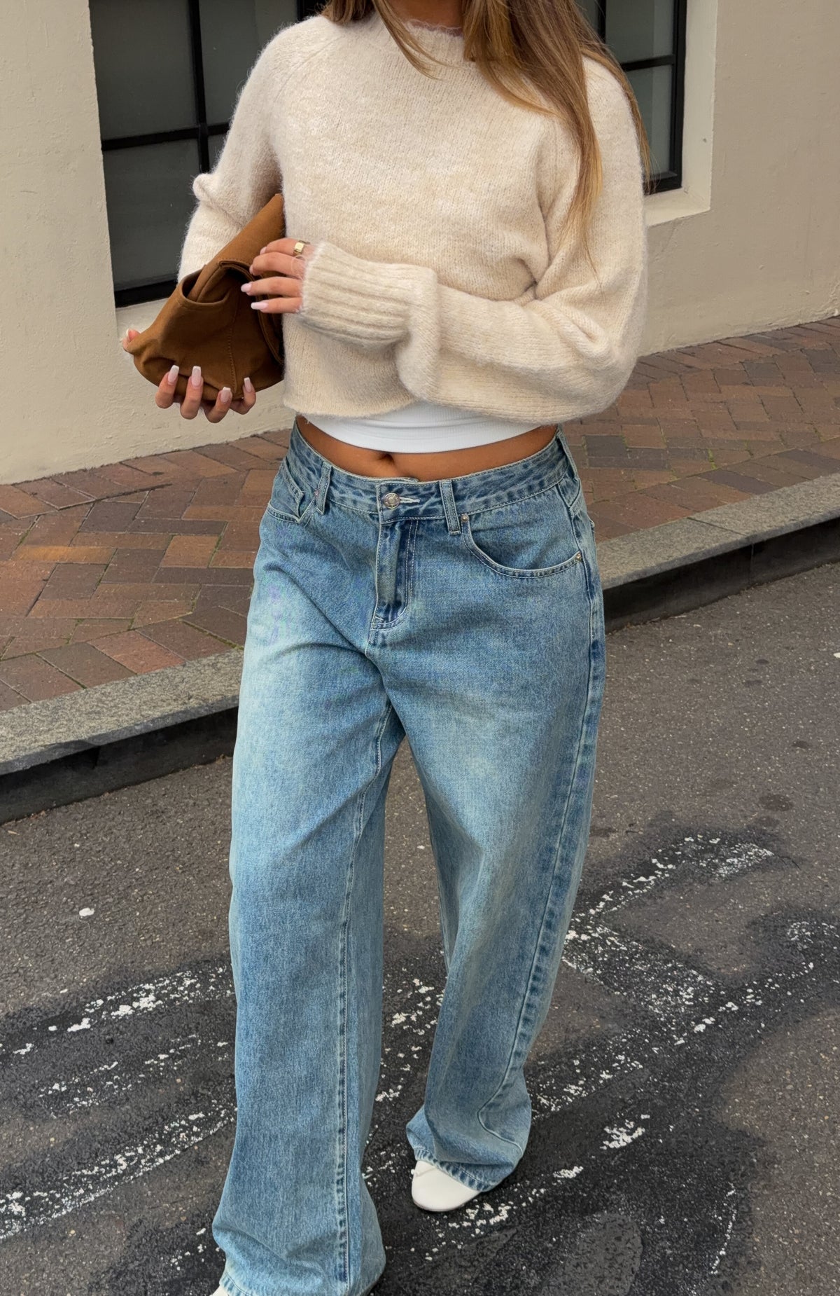 Guinevere Knit Sweater Light Oat