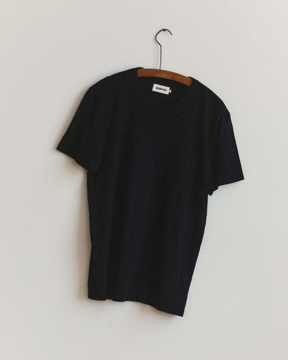 The Slub Tee in Black Indigo