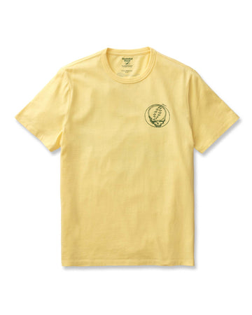 The Organic Cotton Tee in Lemon Stamp