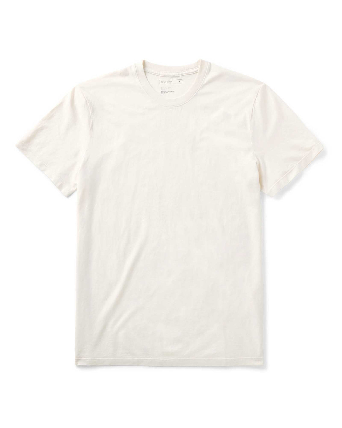 The Cotton Hemp Tee in Vintage White