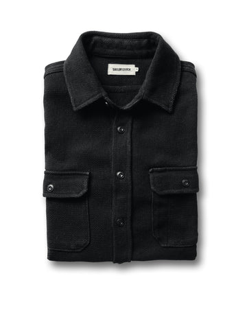 The Division Shirt in Black Indigo