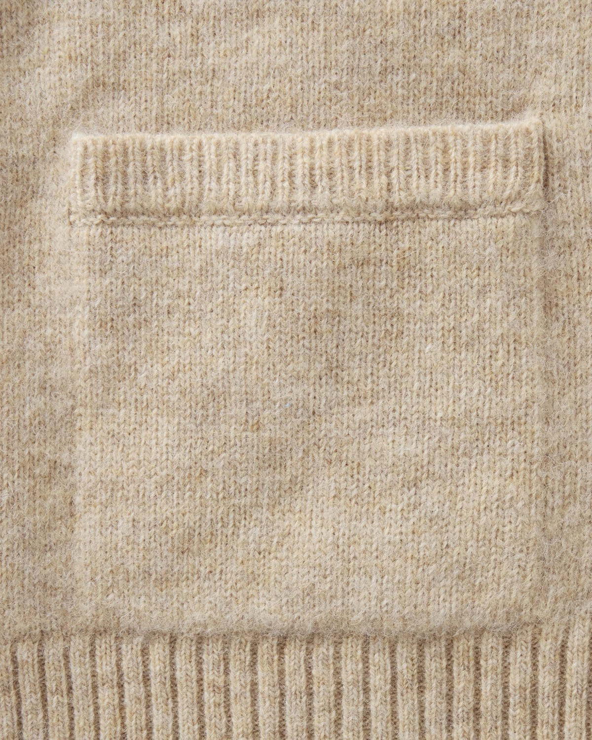 The Eastmoor Cardigan in Oatmeal Wool