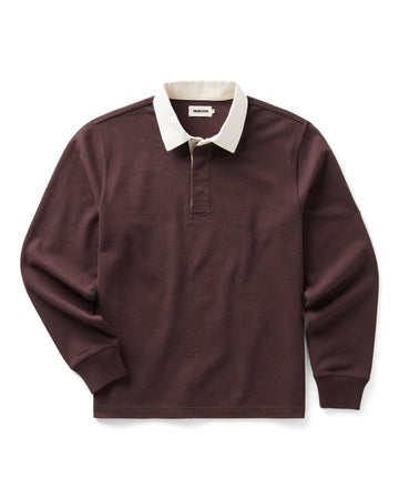 The Rugby Shirt in Burgundy
