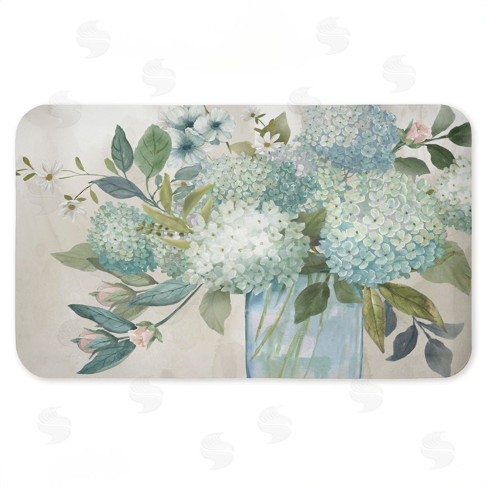 Nan | Blue Hydrangeas Galore Anti-Fatigue Mat