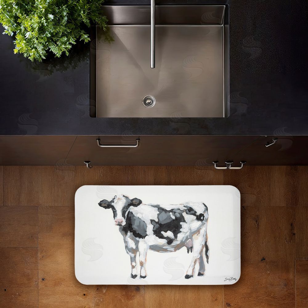 Sara Baker | Simple Farmhouse Cow Anti-Fatigue Mat