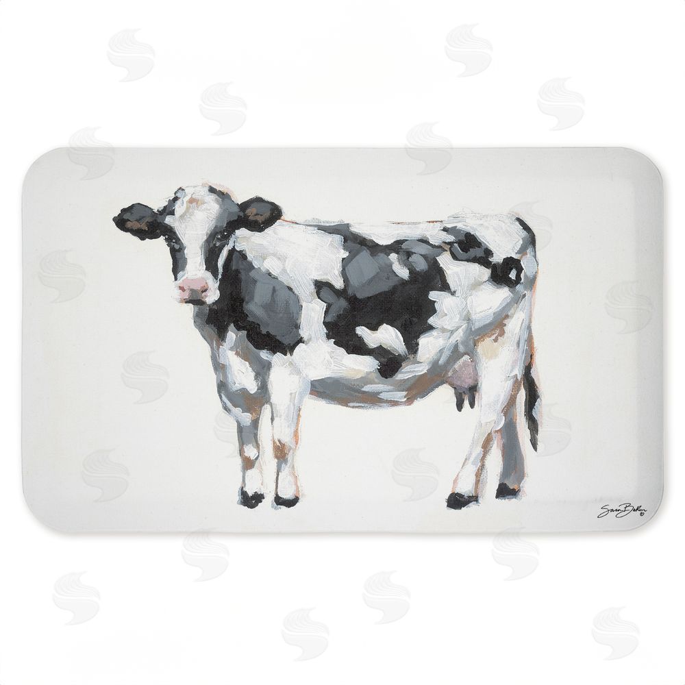 Sara Baker | Simple Farmhouse Cow Anti-Fatigue Mat
