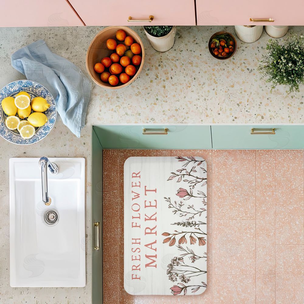 Lux + Me Designs | Fresh Flower Market Blooms Anti-Fatigue Mat