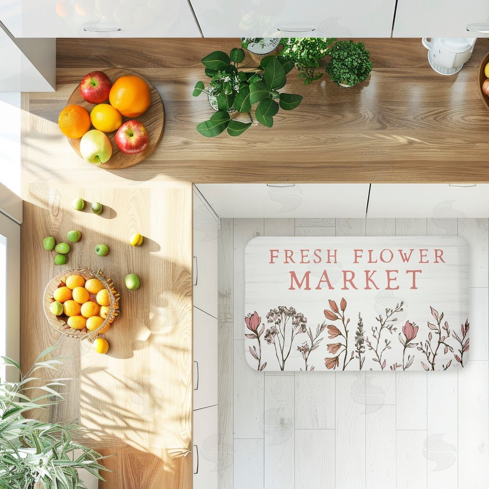 Lux + Me Designs | Fresh Flower Market Blooms Anti-Fatigue Mat