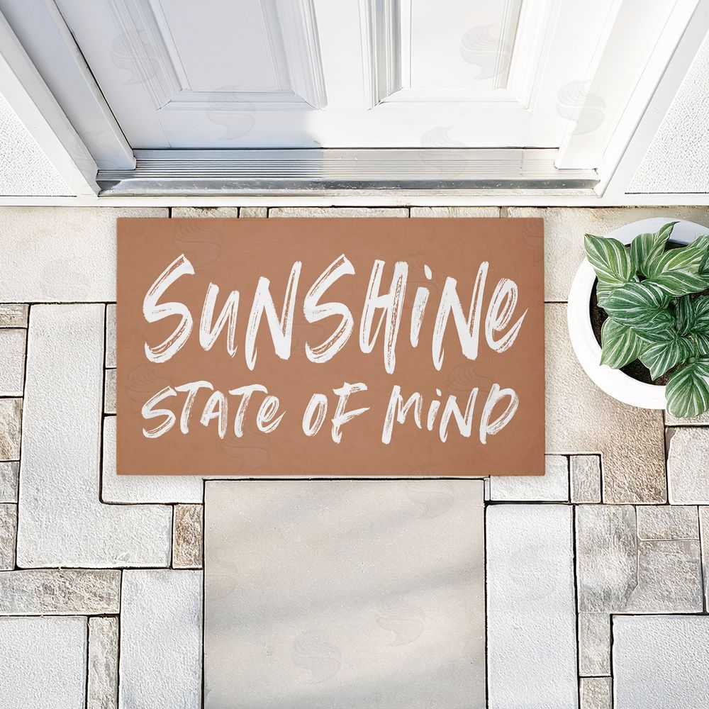 Lettered and Lined | Sunshine Summer Sentiment Non-Woven Door Mat