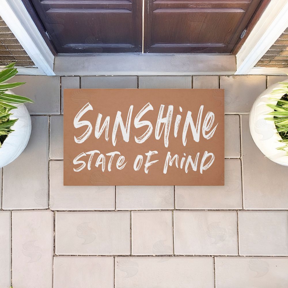 Lettered and Lined | Sunshine Summer Sentiment Non-Woven Door Mat