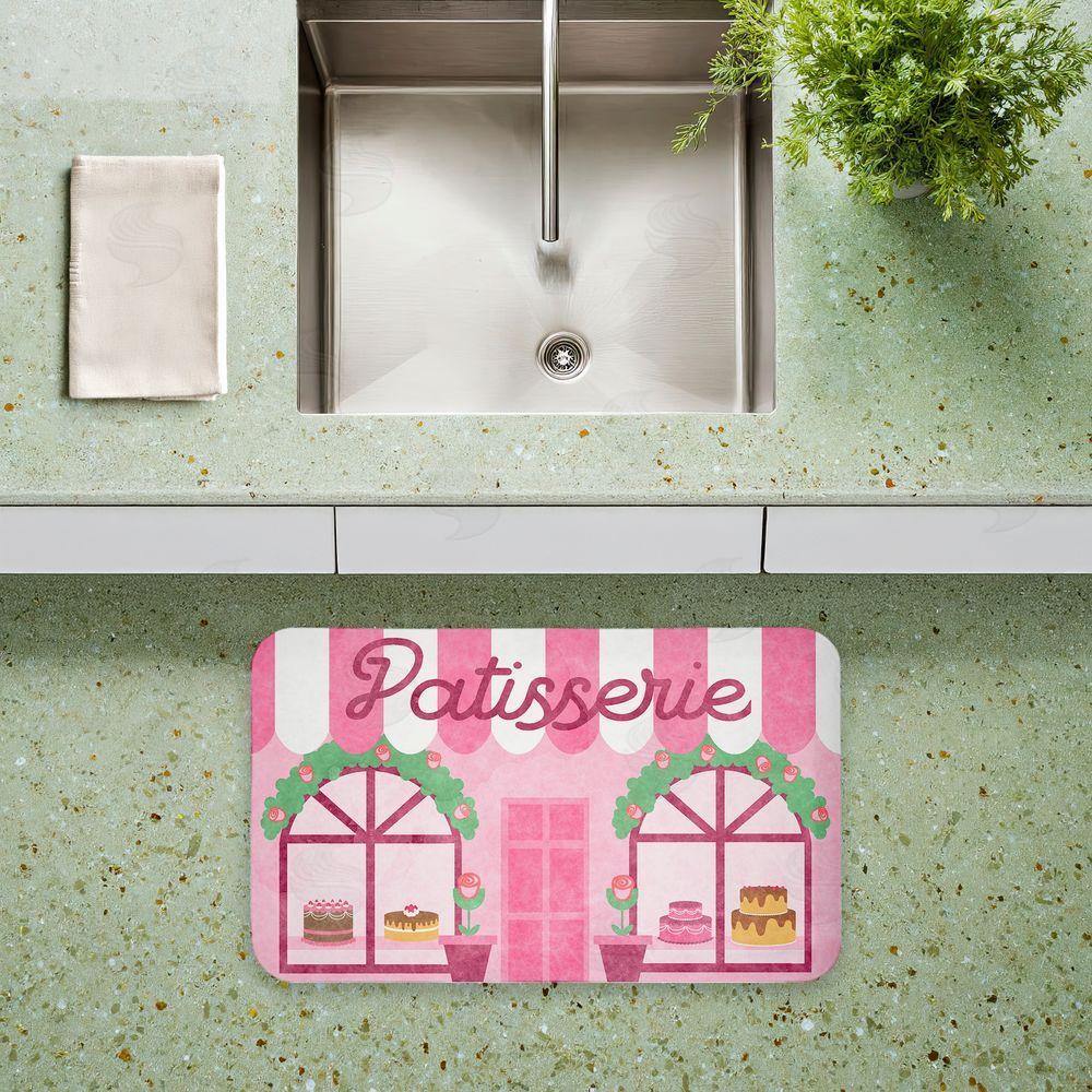 Stupell Studio | Patisserie Kitchen Baked Goods Anti-Fatigue Mat