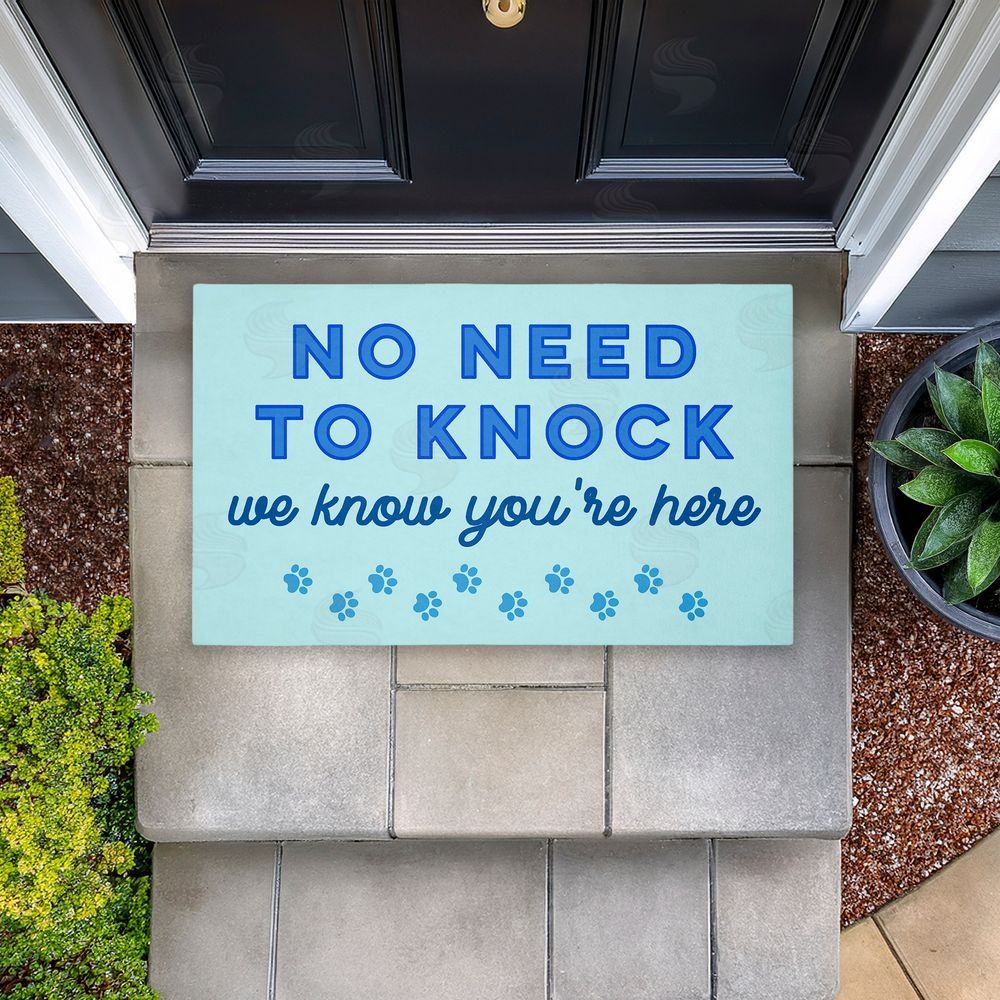 Stupell Studio | We Know You're Here Non-Woven Door Mat