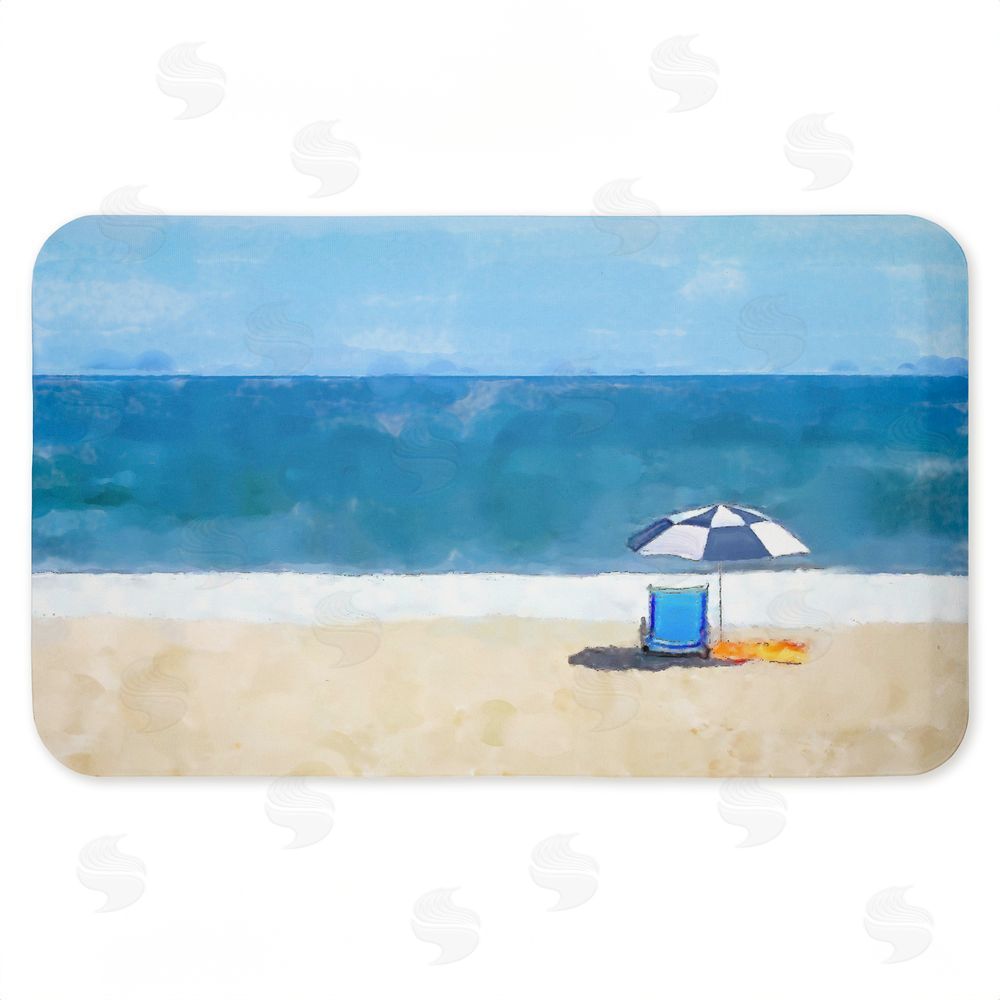 Jeff Pica | Sunny Beach Day Seat Anti-Fatigue Mat