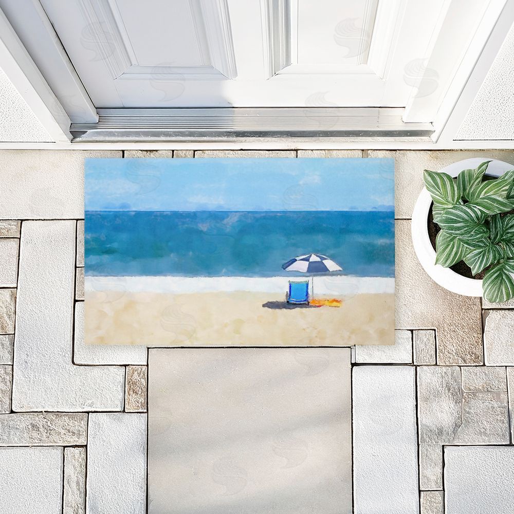 Jeff Pica | Sunny Beach Day Seat Non-Woven Door Mat