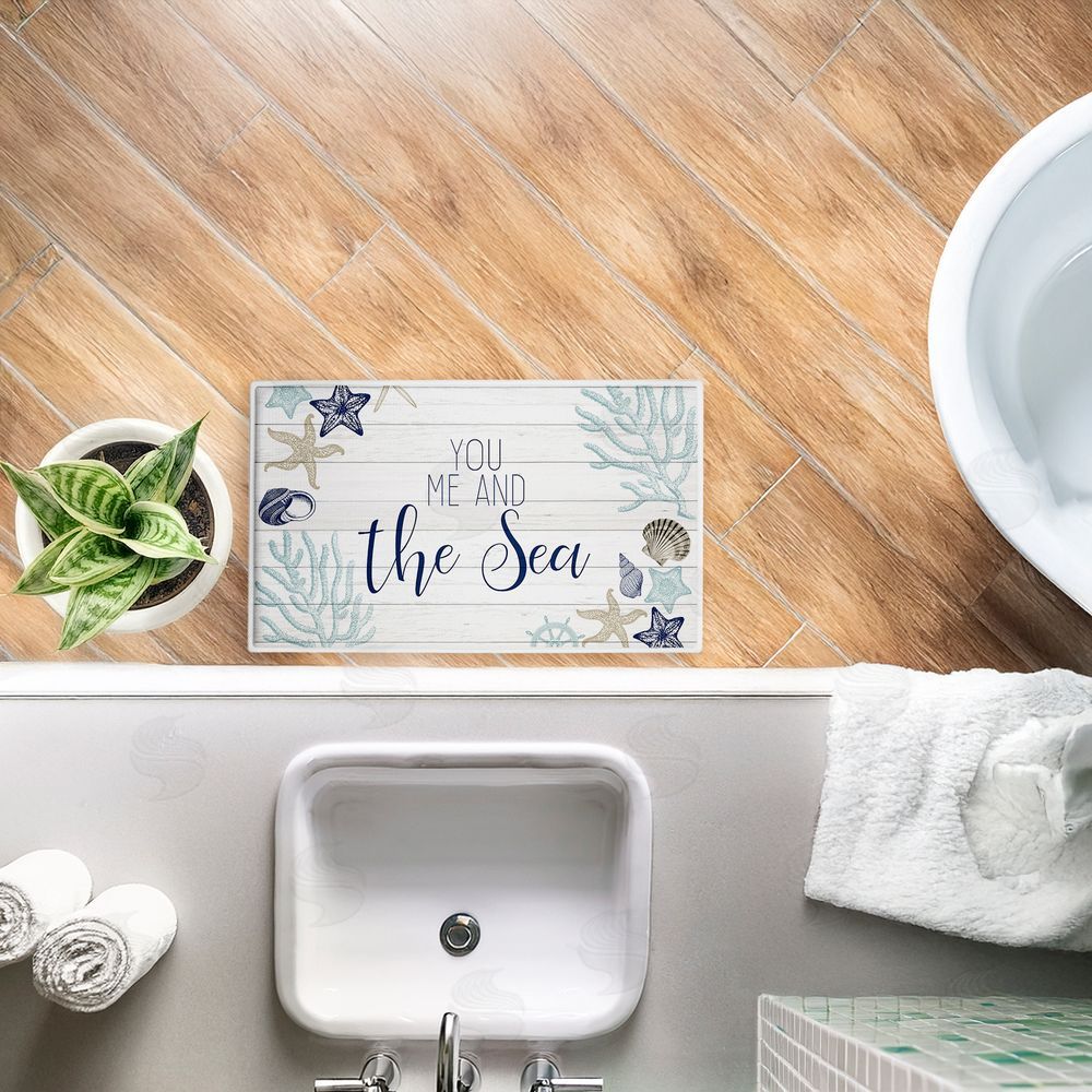 Kim Allen | You Me & The Sea Plush Bath Mat