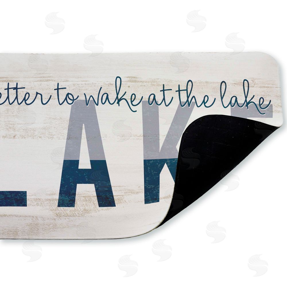 Kim Allen | Better To Wake At Lake Anti-Fatigue Mat