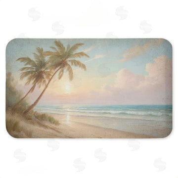 Kim Allen | Sunset View Beach Palms Anti-Fatigue Mat