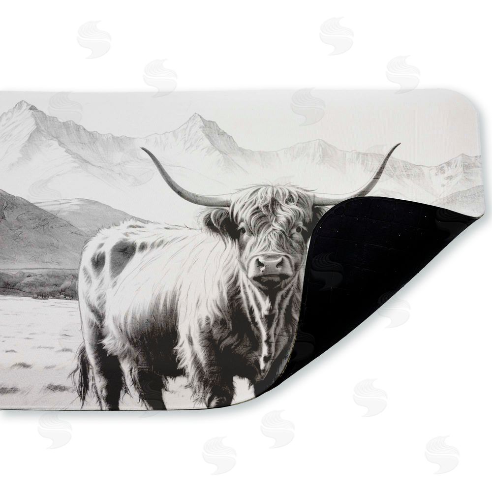 Kim Allen | Highland Sketch in Mountains Anti-Fatigue Mat