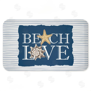 Kim Allen | Beach Love over Stripes Anti-Fatigue Mat