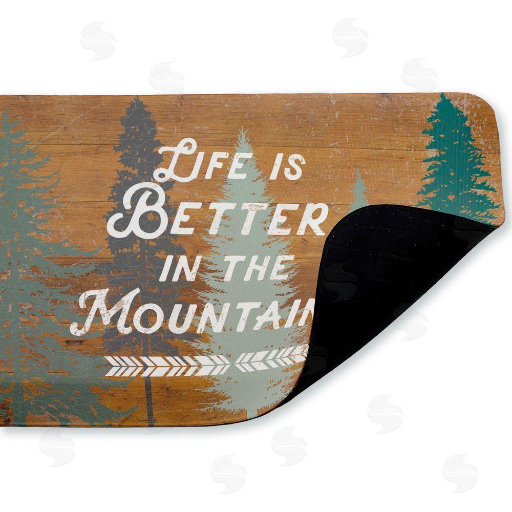 Lula Bijoux & co. | Retro Rustic Better In Mountains Anti-Fatigue Mat